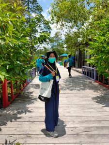 Foto Hilda Patihani, mahasiswi IAIN Sorong